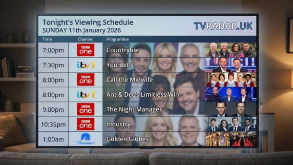What's On TV Tonight: Sunday 11th January 2026
