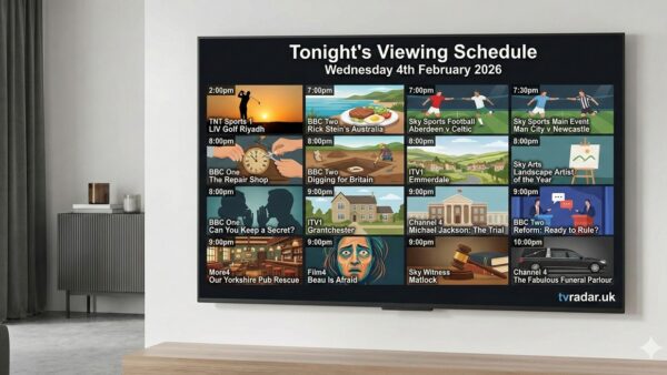 What's On TV Tonight Wednesday 4th February 2026