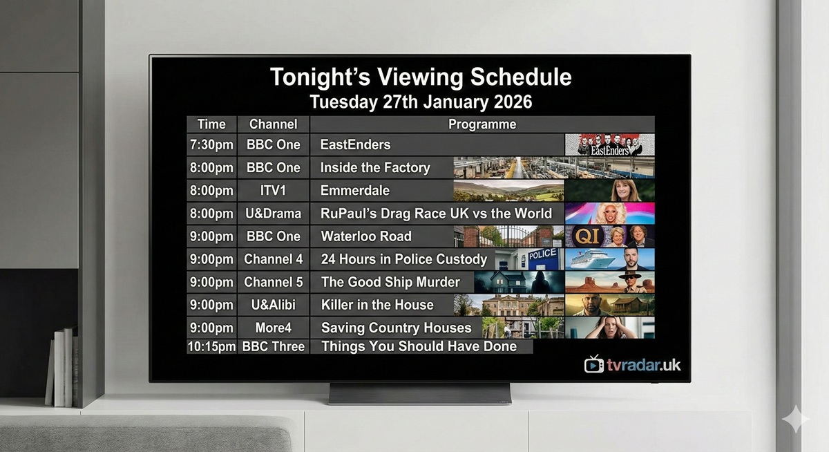 whats-on-tv-tonight-Tuesday 27th January 2026