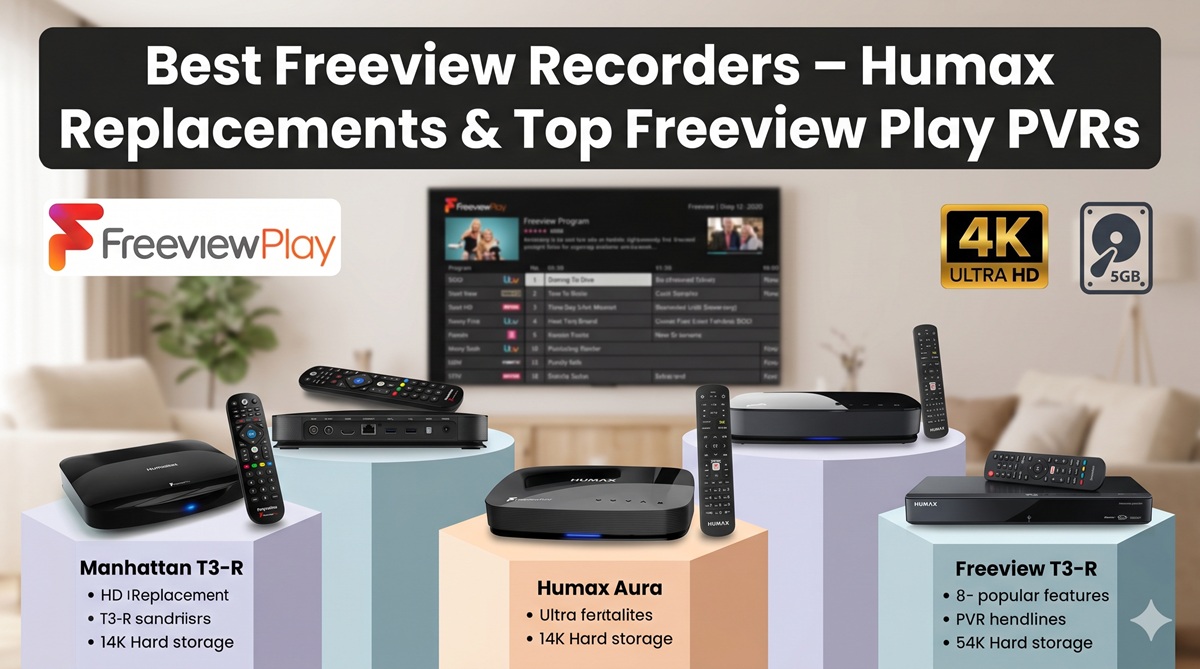 Best Freeview Recorders 2026 – Humax Replacements & Top Freeview Play PVRs