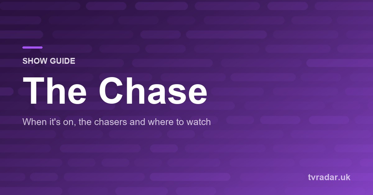 The Chase 2026: Chasers, Episodes, Around the World and Where to Watch